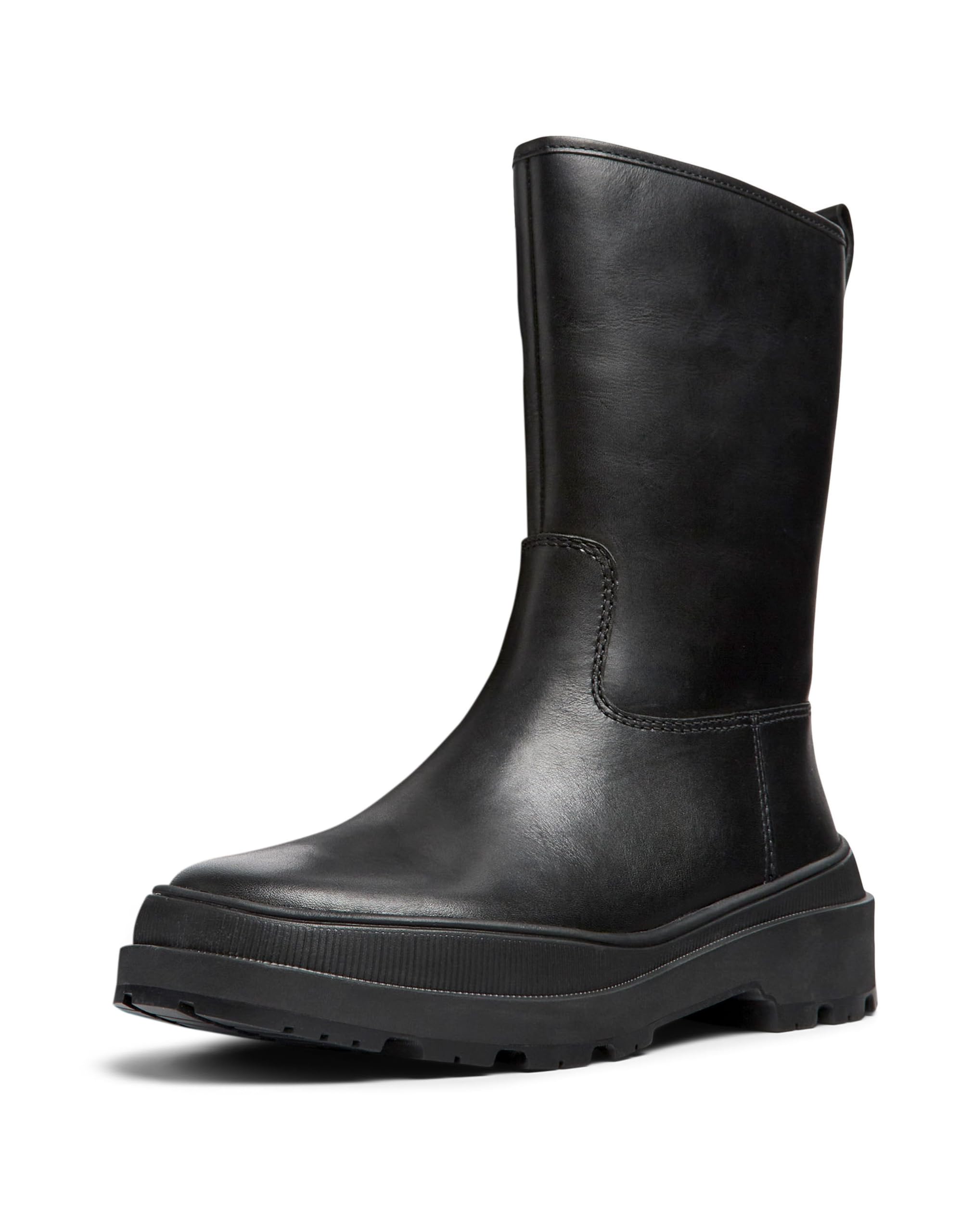 Camper Brutus Trek K400719, Medium Boot, Black 001,
