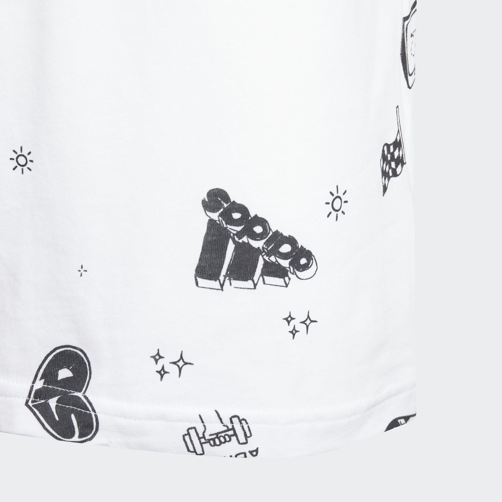 adidas J Bluv Q3 Aopt Camiseta Unisex bebé