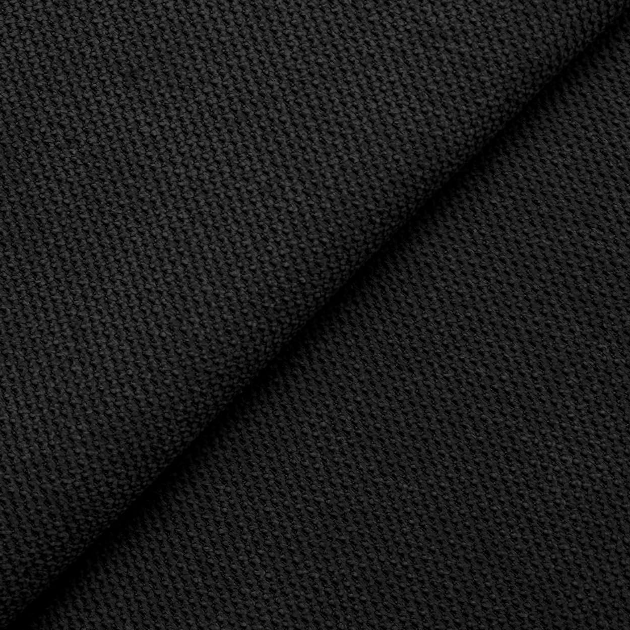 DESHOME Enea 30 Meter Sofastoff, wasserabweisend, strapazierfähige Stoffe und Stoffe als Meterware für Sofas, Stühle, Kissen, Innenpolster schwarz
