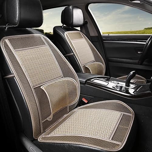 Miniatura 3 de Fundas de asiento de automóvil de refrigeración, cojín protector de tamaño estándar, funda ventilada de flujo de aire completo, alfombrilla