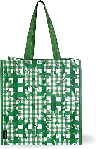 Kate Spade New York Bolsa de compras reutilizable, bolsa de comestibles con correas para el hombro, bolsa plegable grande disponible en Yaxa Venezuela