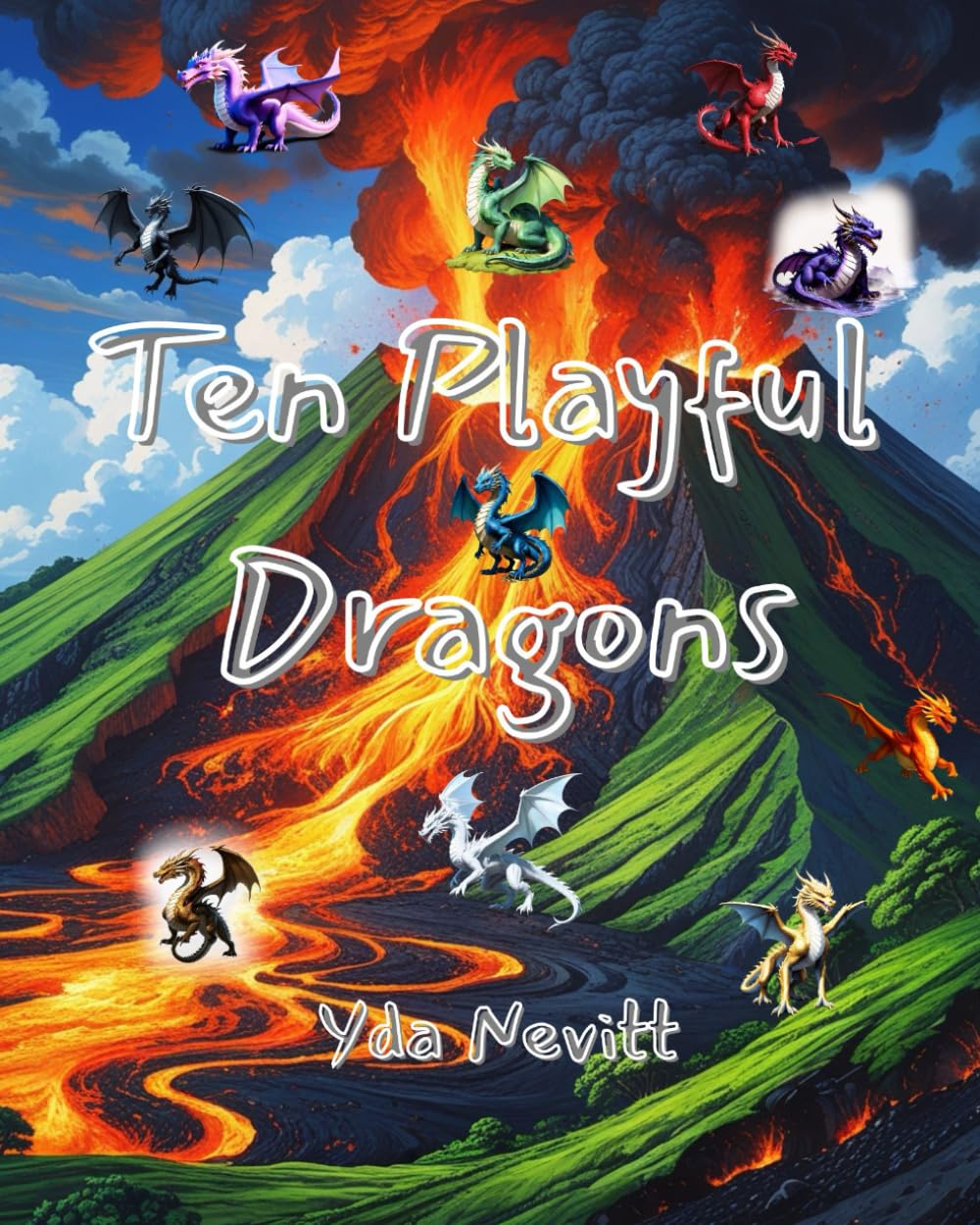 Ten Playful Dragons (Children's counting books)