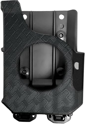 Zero9 Holsters - Model 2040 Body Cam Case, Compatible with Axon Body 4 Camera (Black Basketweave, Molle Loks)