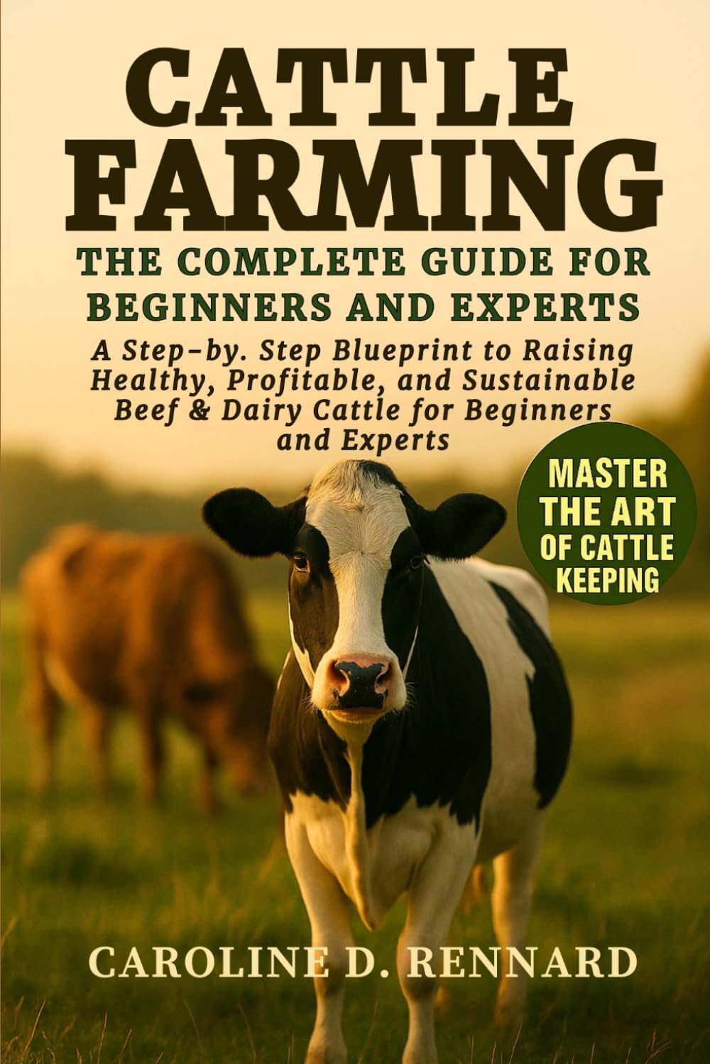 CATTLE FARMING THE COMPLETE GUIDE FOR BEGINNERS AND EXPERTS: A Step-by-Step Blueprint to Raising Healthy, Profitable, and Sustainable Beef & Dairy Cattle for Beginners and Experts