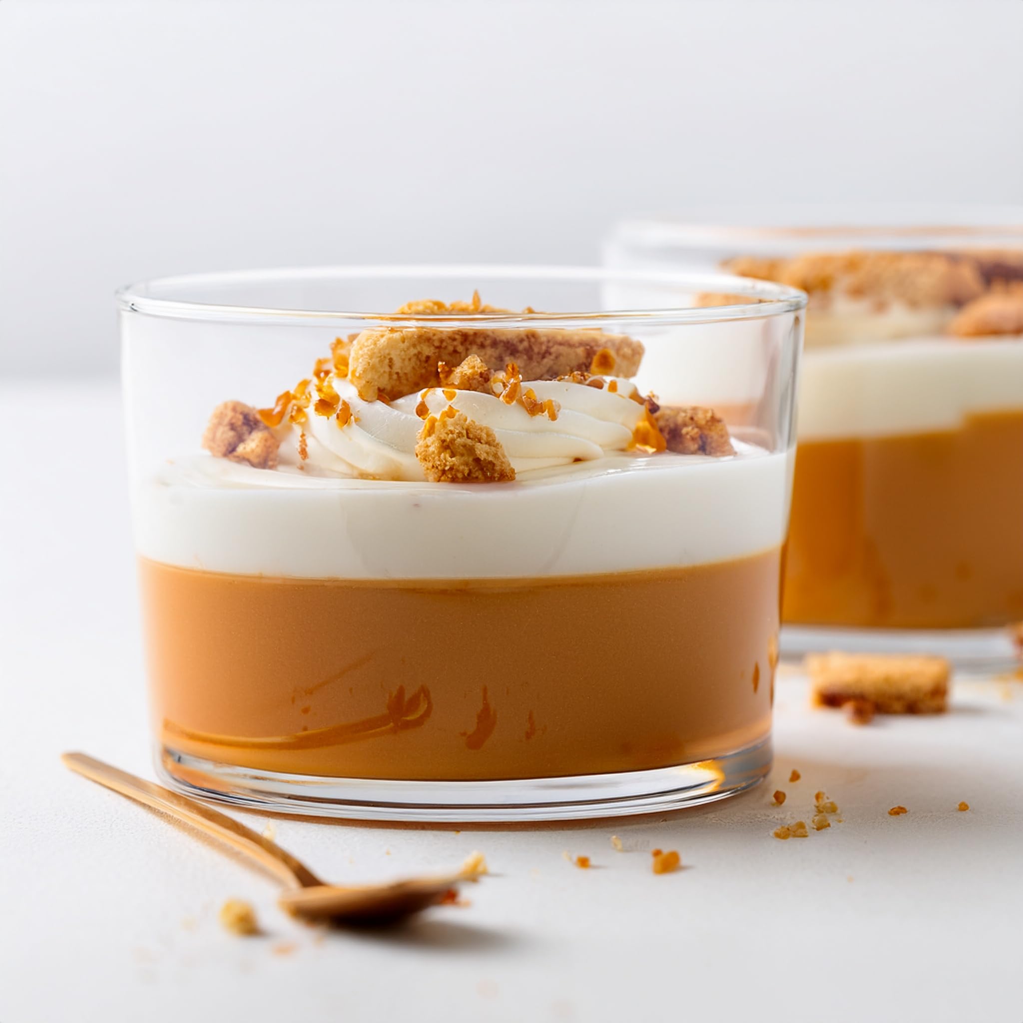 Glasmark KROSNO 1992 Tazze Da Dessert 6 Pezzi In Vetro Trasparente Coppe Da Gelato Lavabile In Lavastoviglie 170 ml