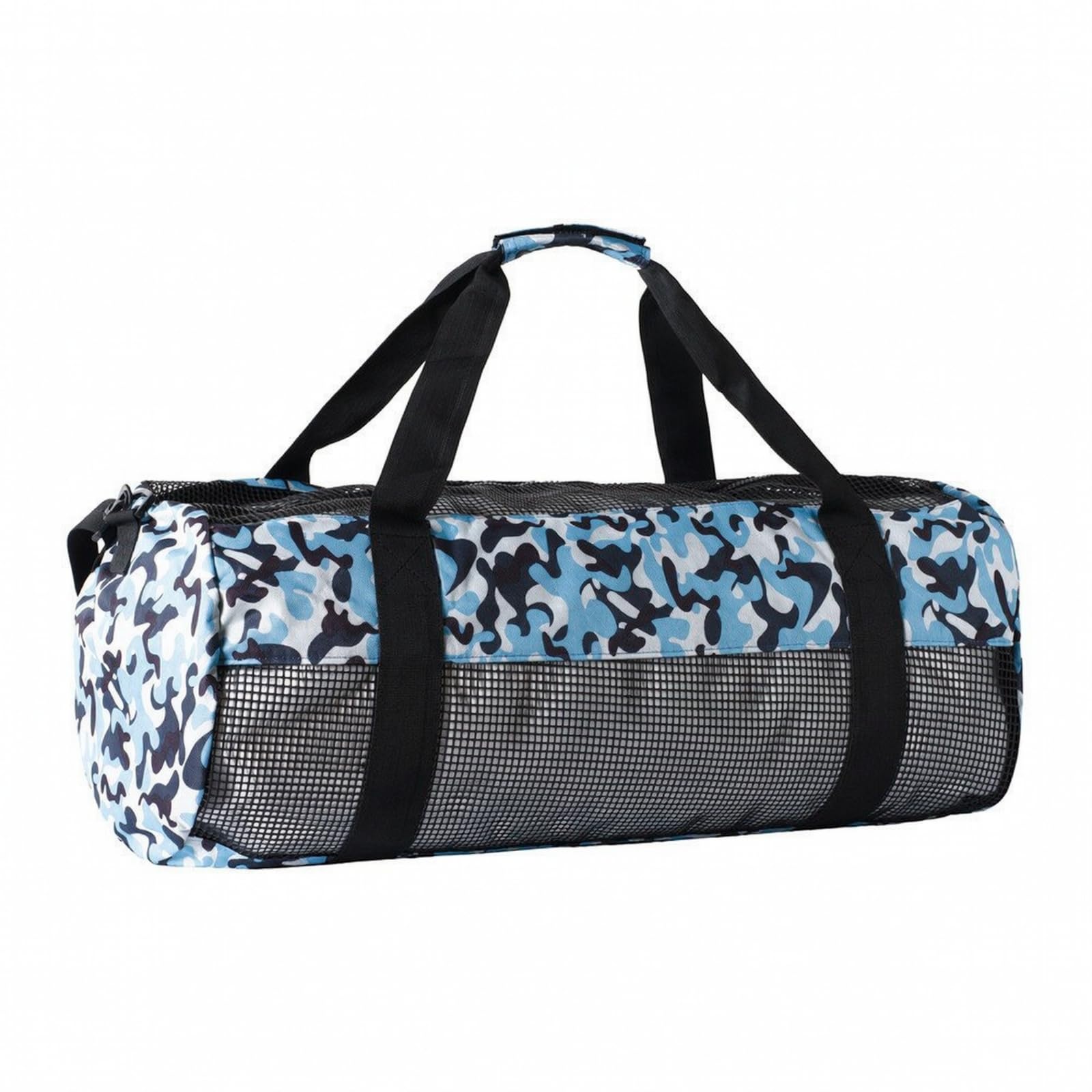 Amagogo Bolsa Malla para Buceo Transpirable Ventilada, Bolsa Buceo, Ajustable, Buceadores, Camuflaje