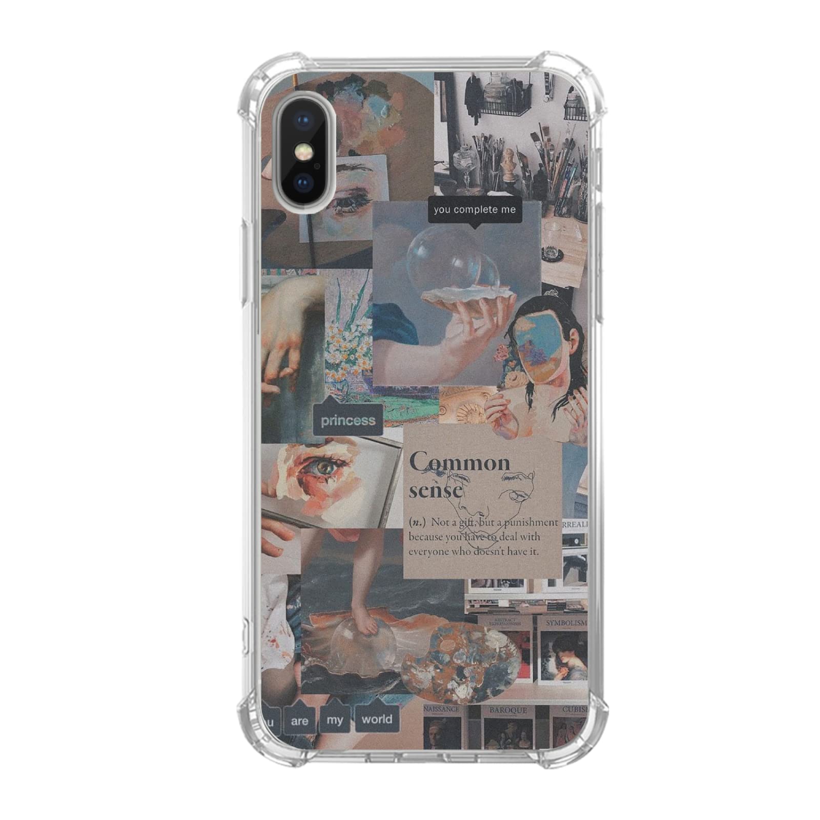 Iphone Xs Phone Case Aesthetic Aesthetic Collage Phone Case
