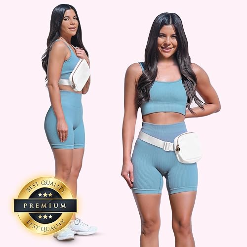 Miniatura 2 de DANCOUR Bolso cruzado de nailon blanco para mujer, resistente al agua, 7.5 x 2 x 5 pulgadas