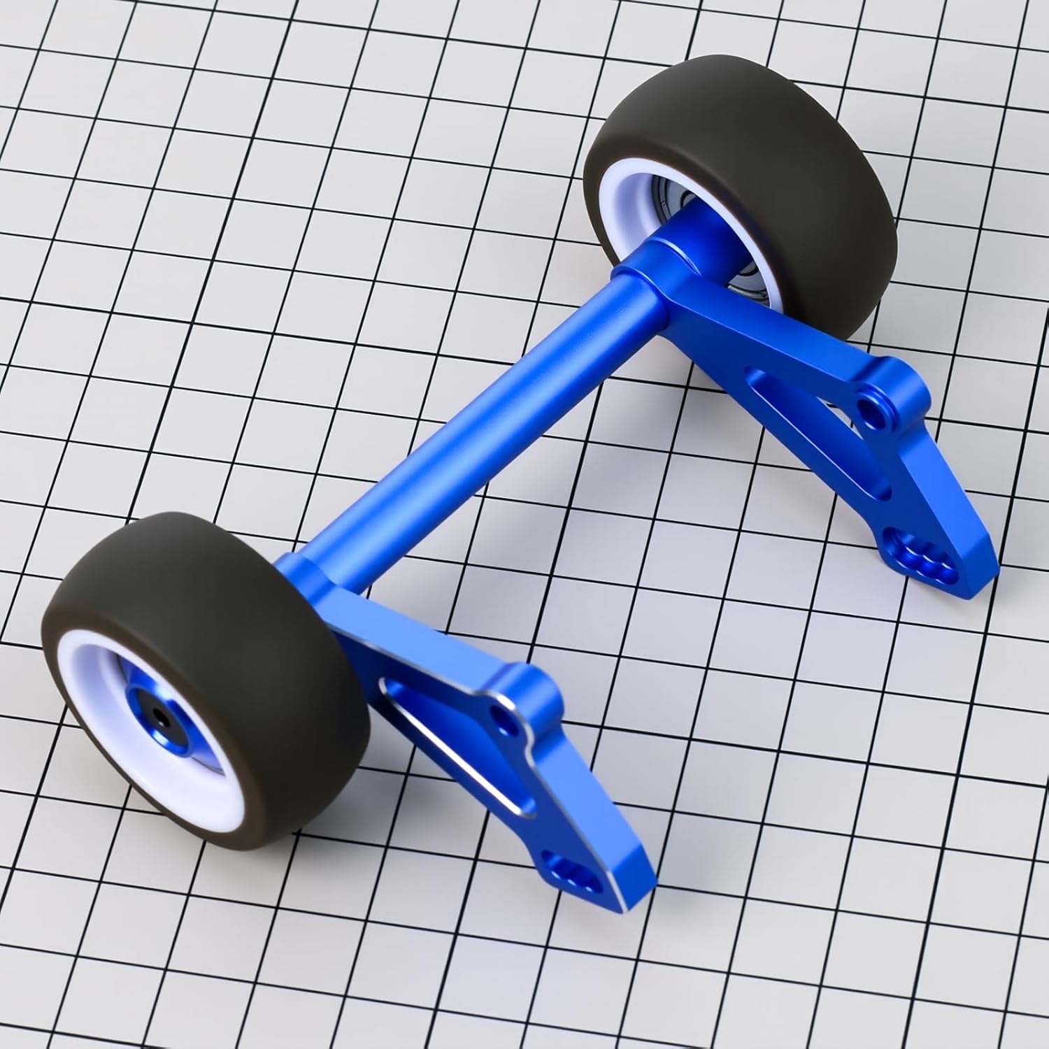 Aluminium Alloy Wheelie Bar Upgrade Part for Arrma 1/8 Kraton 6s V6 (Blue)