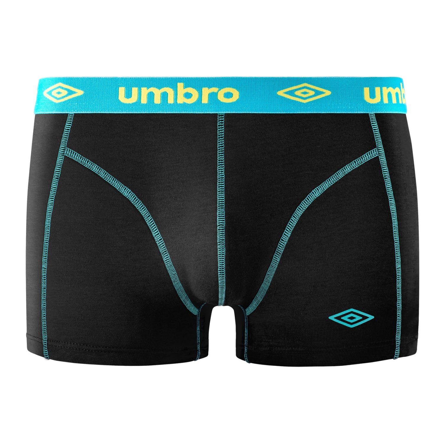 Umbro Boxer Homme Coton, Caleçon Homme, Peaux-sensibles, Anti-Irritation (Lot de 4)