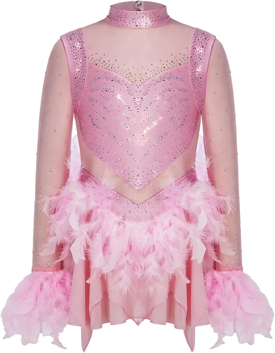 Girls Skating Costume Ice Skating Dress Dance Wear