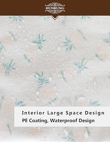 Miniatura 7 de HUNRUNG - Cesta de almacenamiento rectangular, lindo organizador de tela para juguetes de mascotasniños, libros o ropa. Perfecta para habitaciones