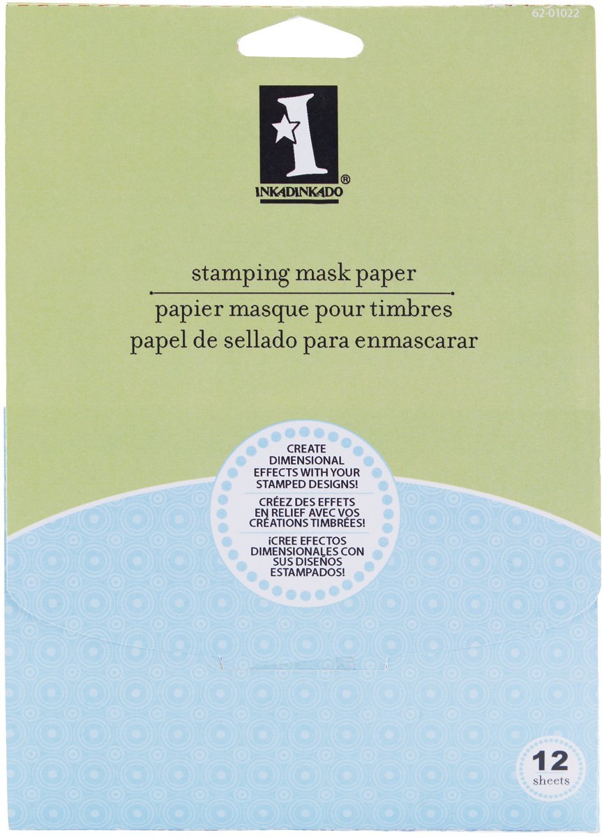 Máscara de estampación Inkadinkado para técnicas con tintas