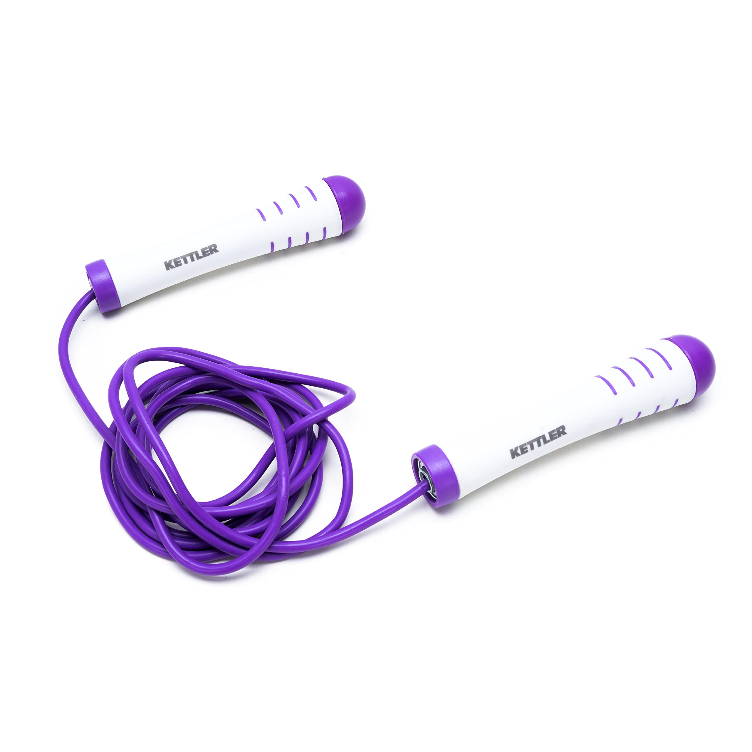 Kettler Weighted Jump Rope powered by German technology with Extra Thick Cable, Comfortable Ergonomic Handles, High-Speed Rope for Workouts Crossfit Home Fitness & Gym, Ideal for Men & Women(Purple) (B08RZQZLDL) Amazon Price History, Amazon Price Tracker