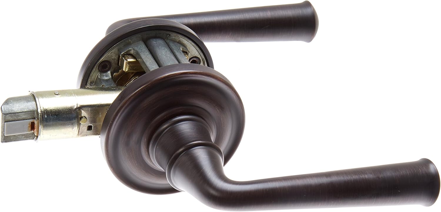 Baldwin PVFEDTRR260 Reserve Privacy Federal with Traditional Round Rose in Bright Chrome Finish
