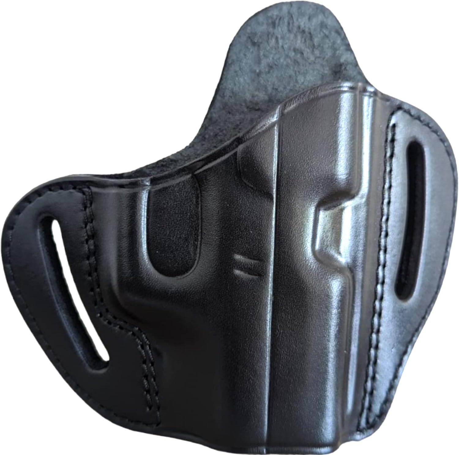 Massimo Fits Glock 42, Glock 43 OWB Concealed Cary (CCW) Holster, Right Hand Draw, 100% Genuine Leather and Handmade, Compatible with Glock 42, Glock 43, Ruger LC9 & Ruger SR22