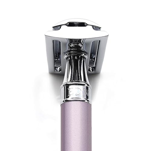 Miniatura 4 de Máquina de afeitar de doble filo., Mango largo, largo, Heather