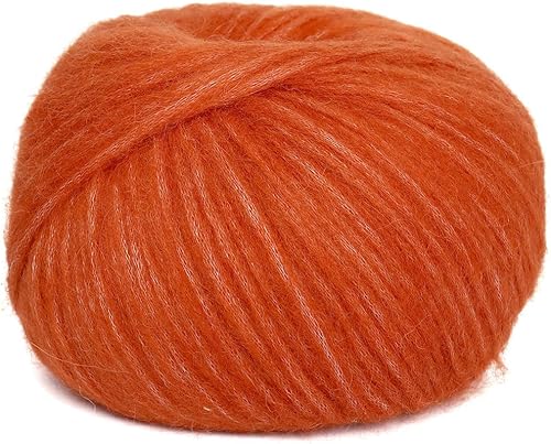 Miniatura 4 de Pullu - Juego de 3 madejas de lana merina de alpaca para bebé peso peinado procedente directamente de Perú celestial suave y perfecto para tejer y