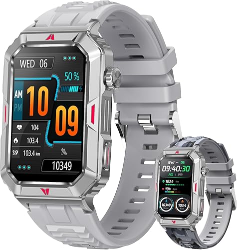 Wonlex Reloj inteligente militar para hombre (respuestahacer llamada), pulsera deportiva con pantalla HD de 1.57 pulgadas, impermeable, contador de disponible en Yaxa Venezuela
