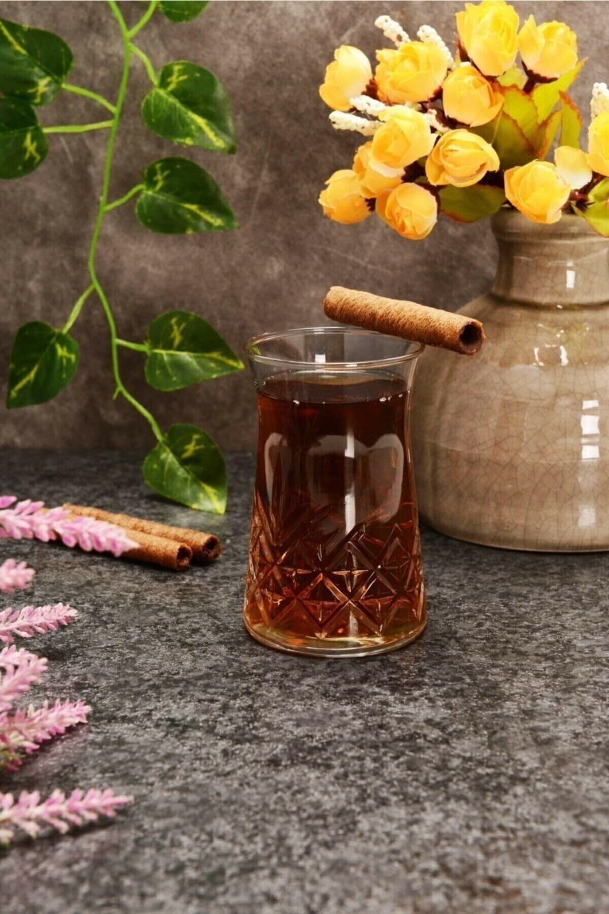 Pasabahce Timeless 24 Parça Meşrubat Su - Çerezlik Ve Çay Bardağı Seti Çeyizlik Seti 545best44498333322.