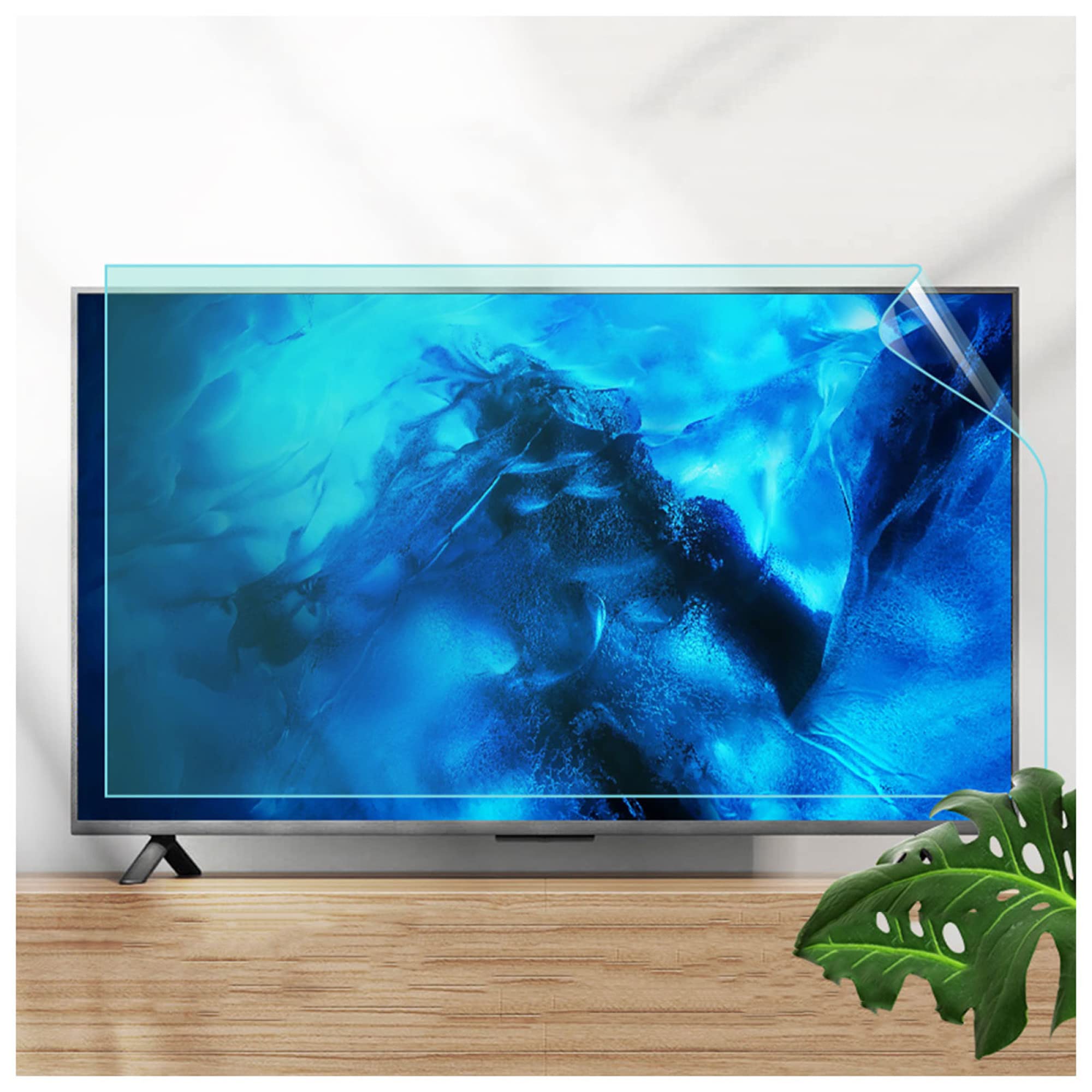 Filtre anti-reflet TV mat 49 pouces protecteur écran anti-lumière bleue LED LCD