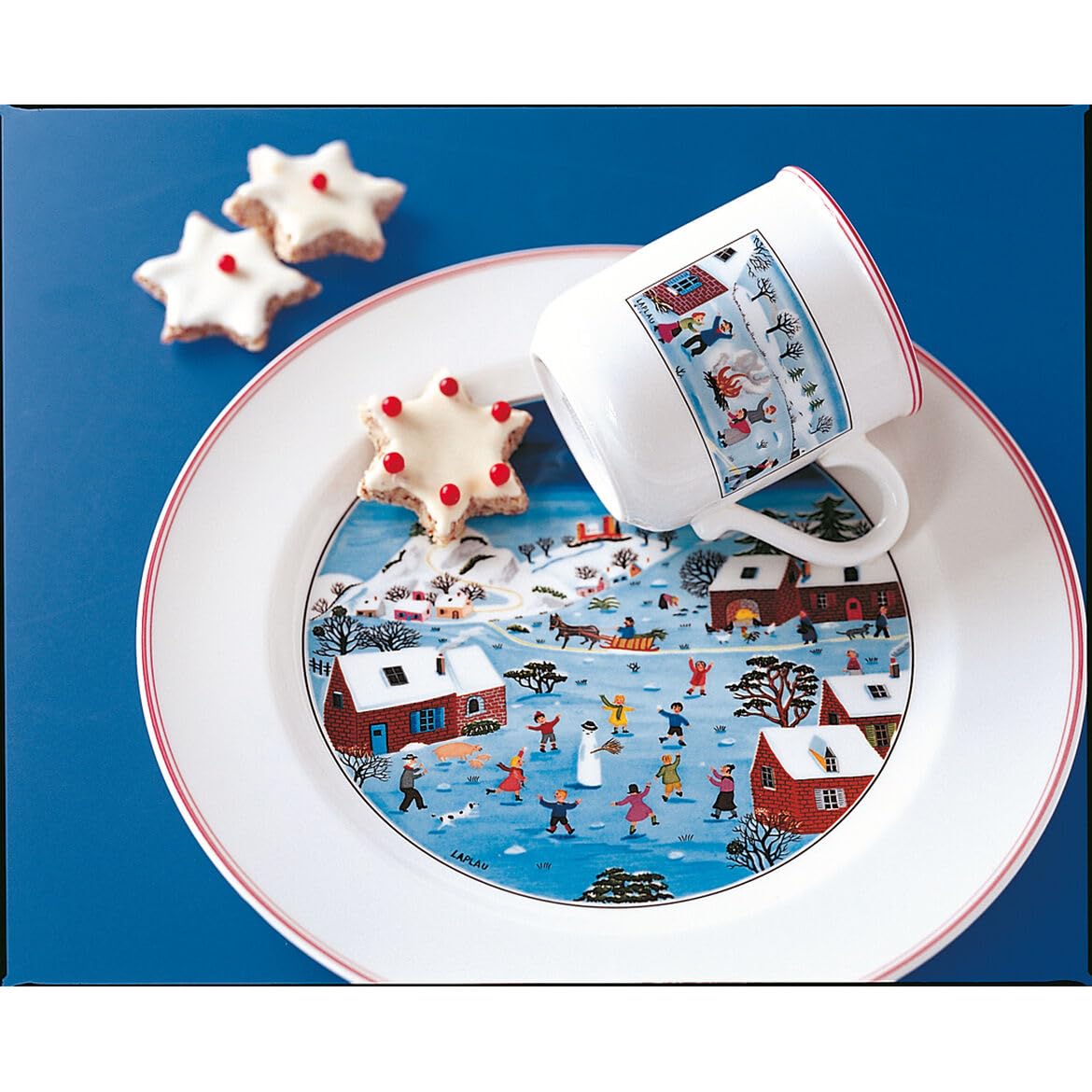 Villeroy & Boch Set 6 Platos Llanos Navidad 27 cm 27 cm