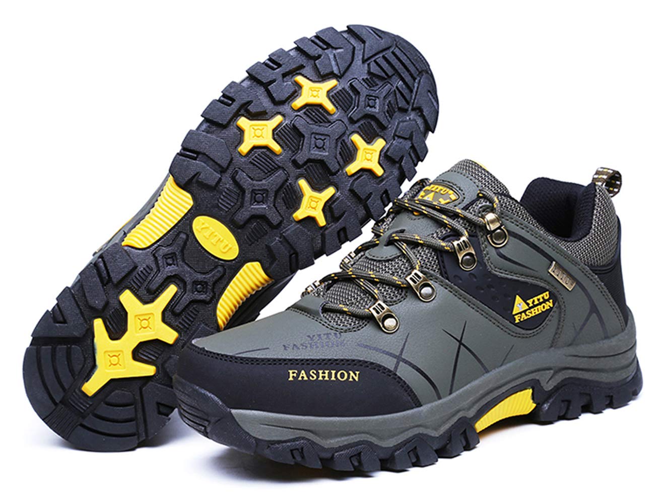 Zapatos de senderismo para hombre, zapatillas de senderismo, impermeables, para escalada, montaña, correr, mochileros, camping, deportes al aire libre