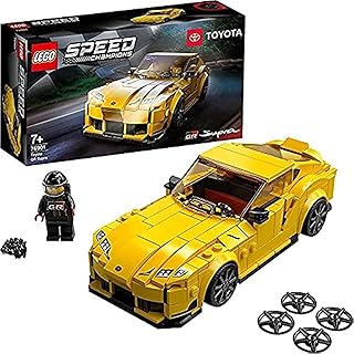 LEGO - 76901 Speed Champions Toyota GR Supra Collectible Sports Car Toy Building Set with Racing Driver