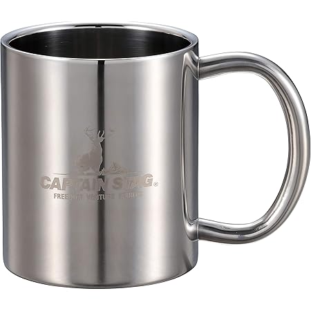 Amazon Captain Stag キャプテンスタッグ Newパラオ ダブルステンマグカップ250ml Uh 06 キャプテンスタッグ Captain Stag マグ シェラカップ
