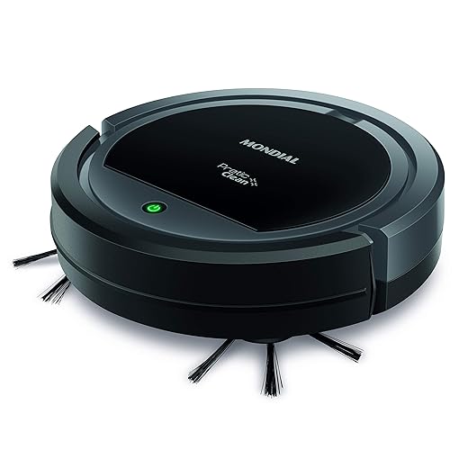 Aspirador de Pó Robô Mondial, Pratic Clean, Bivolt, Cinza/Preto, 30W - RB-11