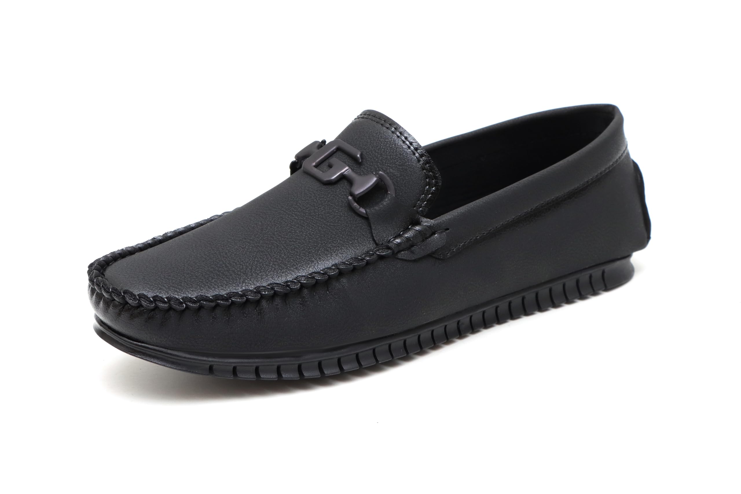 Faux Leather Loafers Shoes for Men-image-44