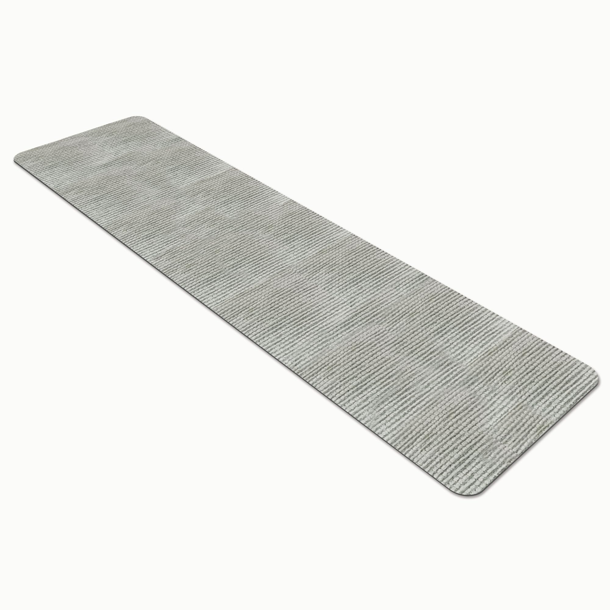 Comart - Tappeto Cucina Nancy - Antiscivolo - Lavabile in Lavatrice - Moderna Passatoia in Ciniglia - Runner per Corridoio e Cucina - Morbido e Resistente - Made in Italy - Perla - 50x230 cm