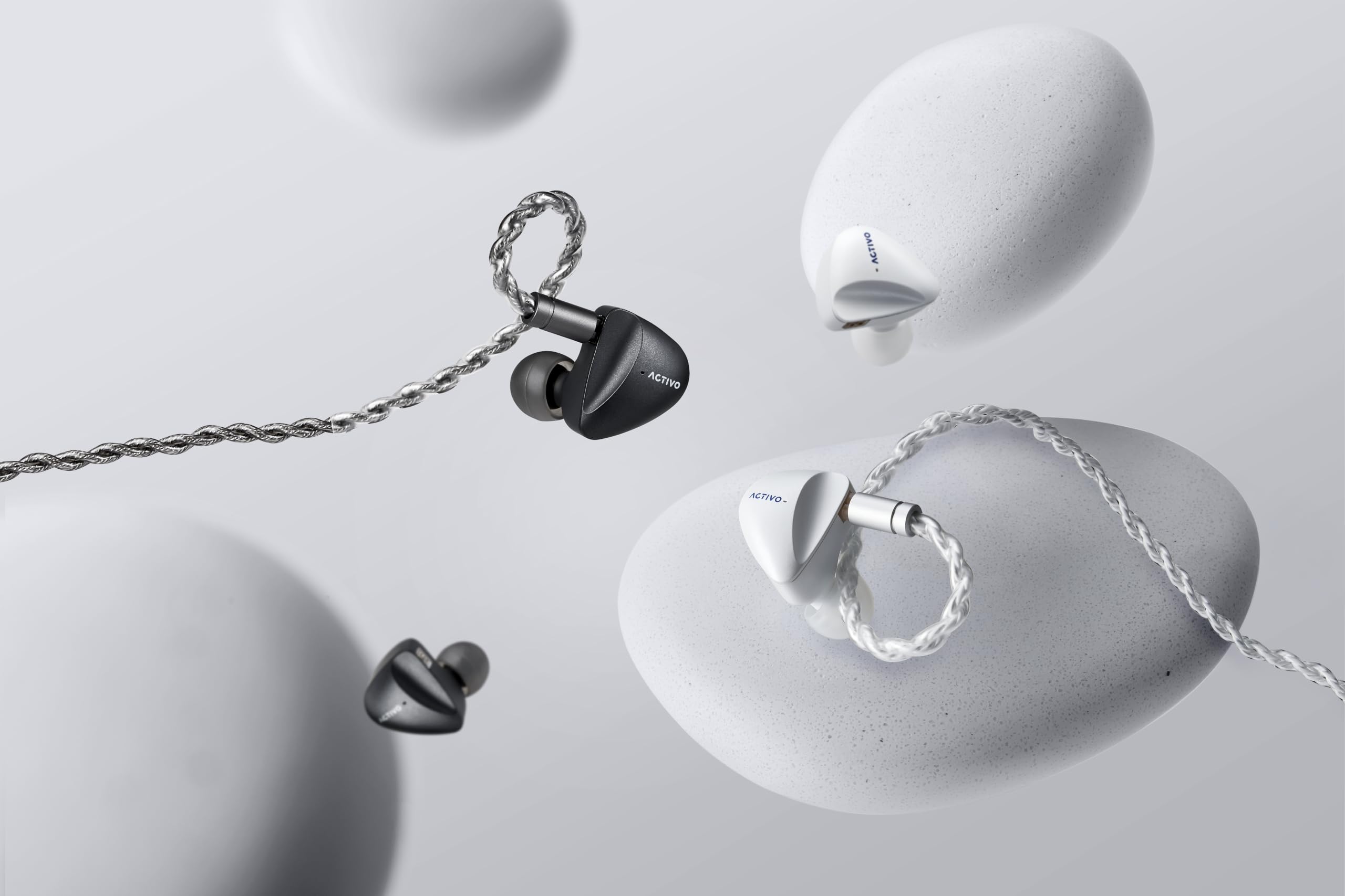 Activo Scoop 5 Driver Hybrid In-Ear Auricolari (nero)
