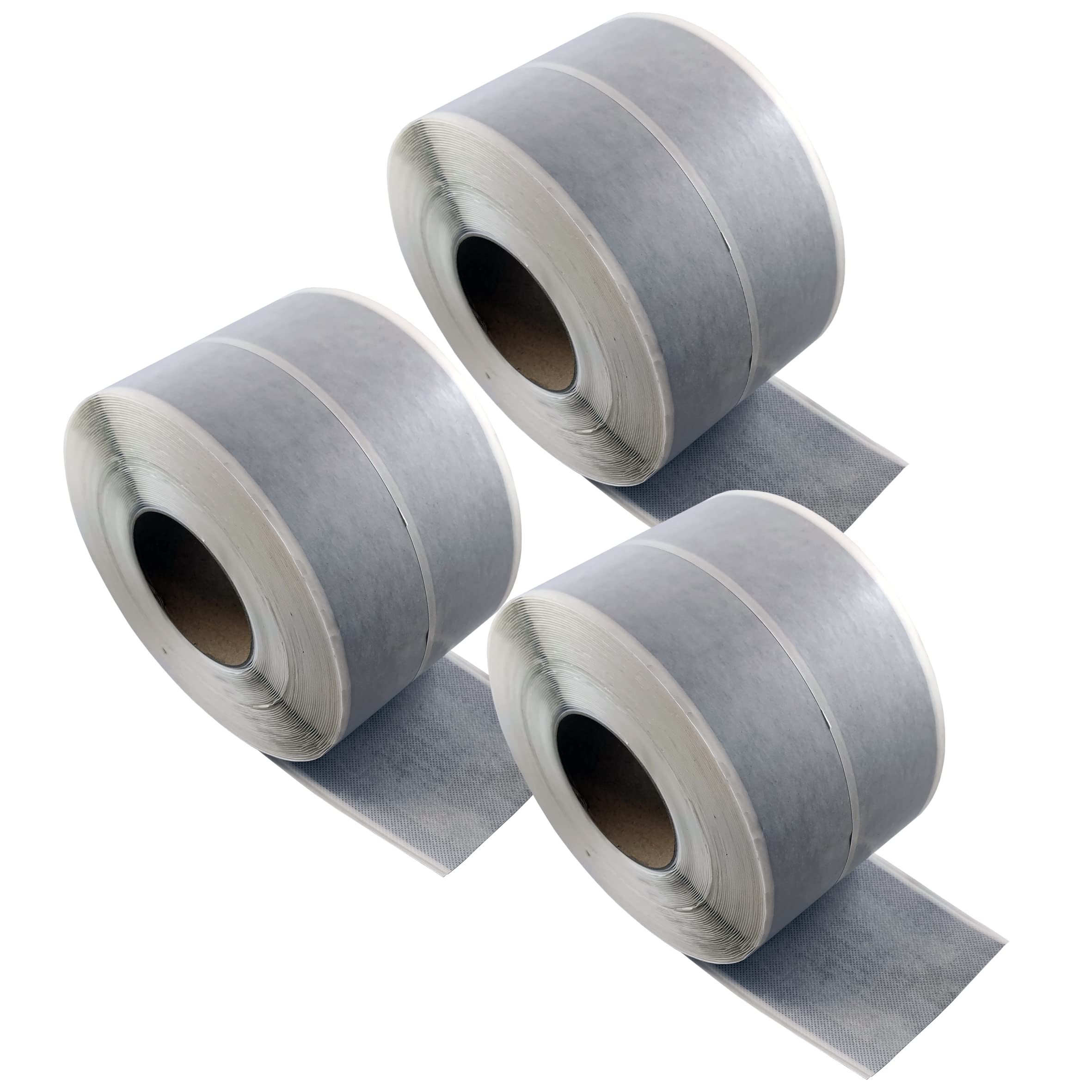 Cinta de butilo de 60 m, cinta de sellado de butilo, autoadhesiva, cinta de reparación, cinta para juntas, impermeable, para puerta, balcón, ducha HS06