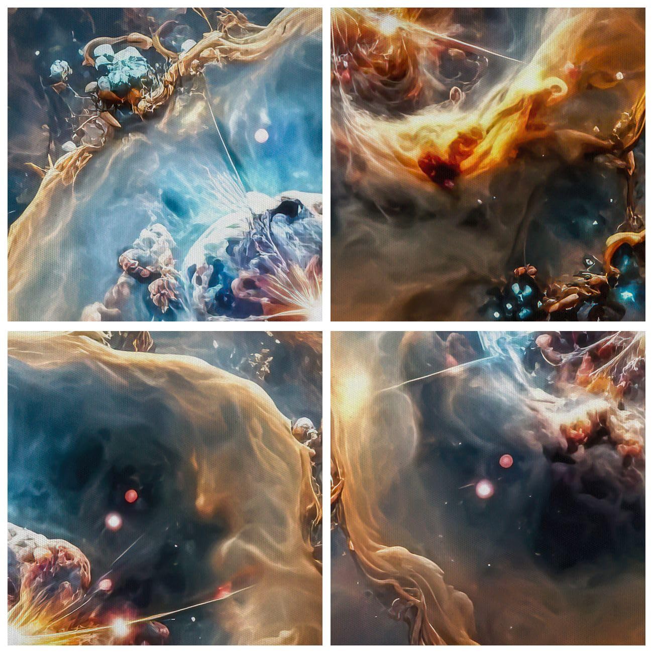 Lienzos decorativos 100x70cm Cuadro Sobre Lienzo Moderno Universo Cosmos Galaxia Grande Dormitorio Cocina Cuadros Pared Imágenes Cuadros Decoracion Salon Wall Art Prints Decor Canvas AA100x70-5808