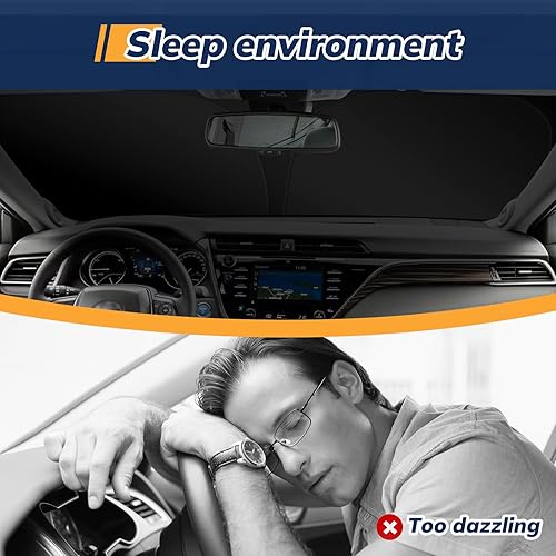 Miniatura 5 de Parasol para parabrisas de ajuste personalizado Honda CR-V 2017 2018 2019 2020 2021 2022 CRV Parasol plegable SUV protector solar delantero máximo