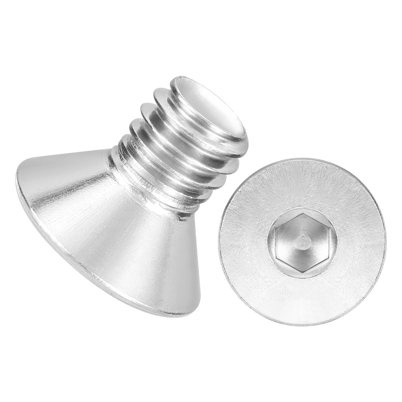Kozelo 20Pcs[5/16-18x1/2"] Flat Head Socket Cap Screw Countersunk Bolt