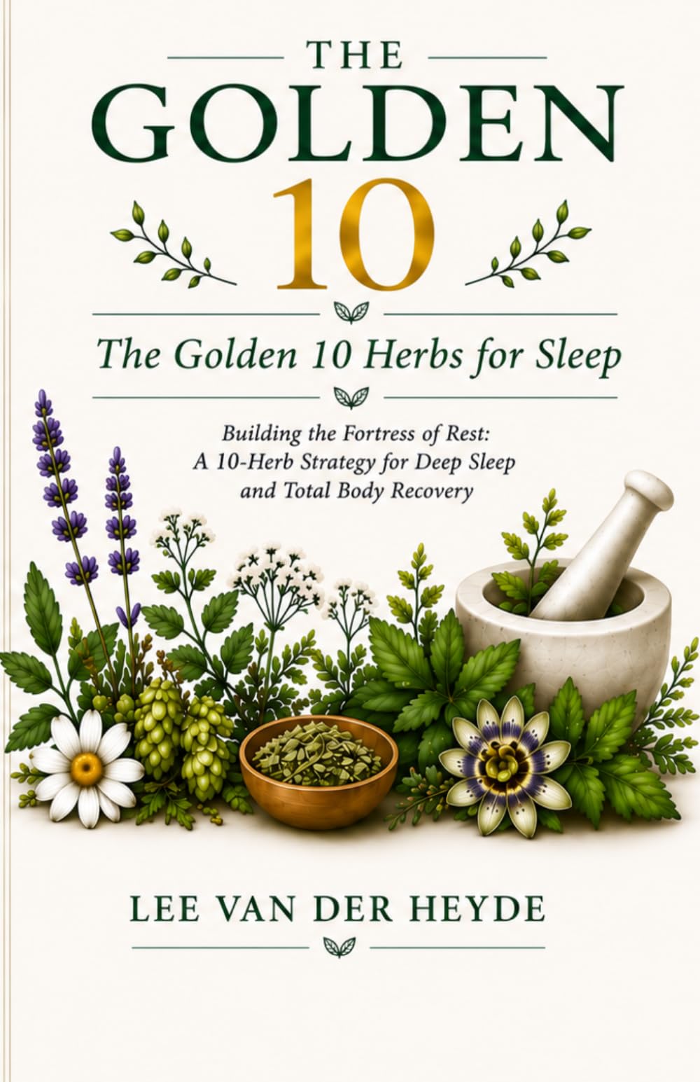 The Golden 10 Herbs for Sleep: Building the Fortress of Rest: A 10-Herb Strategy for Deep Sleep and Total Body Recovery (The Golden 10 Series: Nature’s Most Formidable Healers)