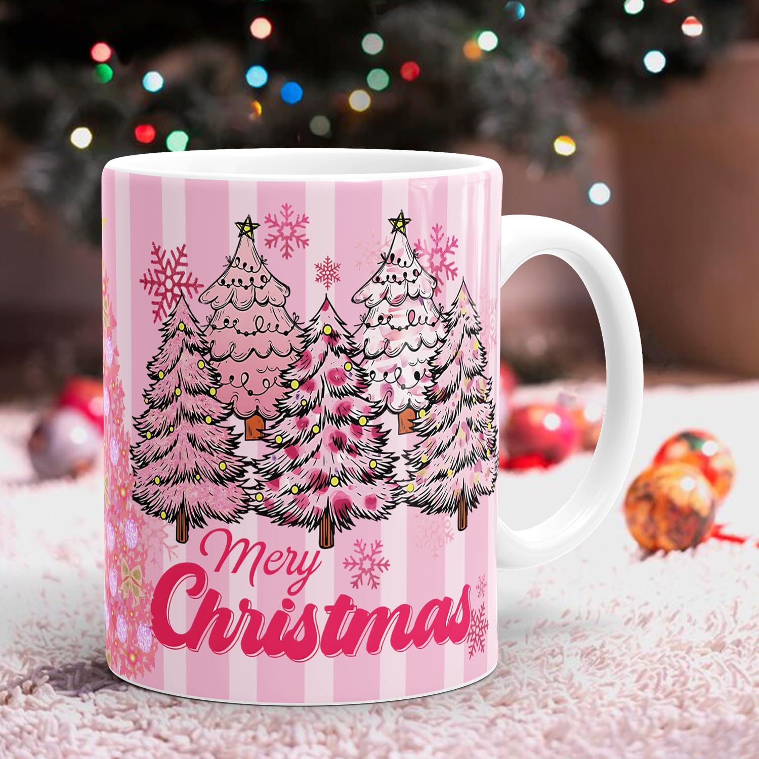 WellWishr Christmas Coffee Mug 330ml - Merry Christmas & Happy New Year Gift, Christmas Gift, Christmas Gift for Kids, Boys, Girls, Women, Men - Festive Printed Mug, Best Gift for Christmas (C23)