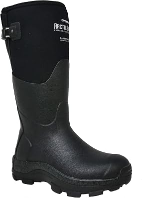 Womens Arctic Storm Hi Cut Gusset Extreme-Cold Conditions Winter Boot | Insulated, Rubber, Waterproof, Gusset for Larger Calves and Tucking in Pants