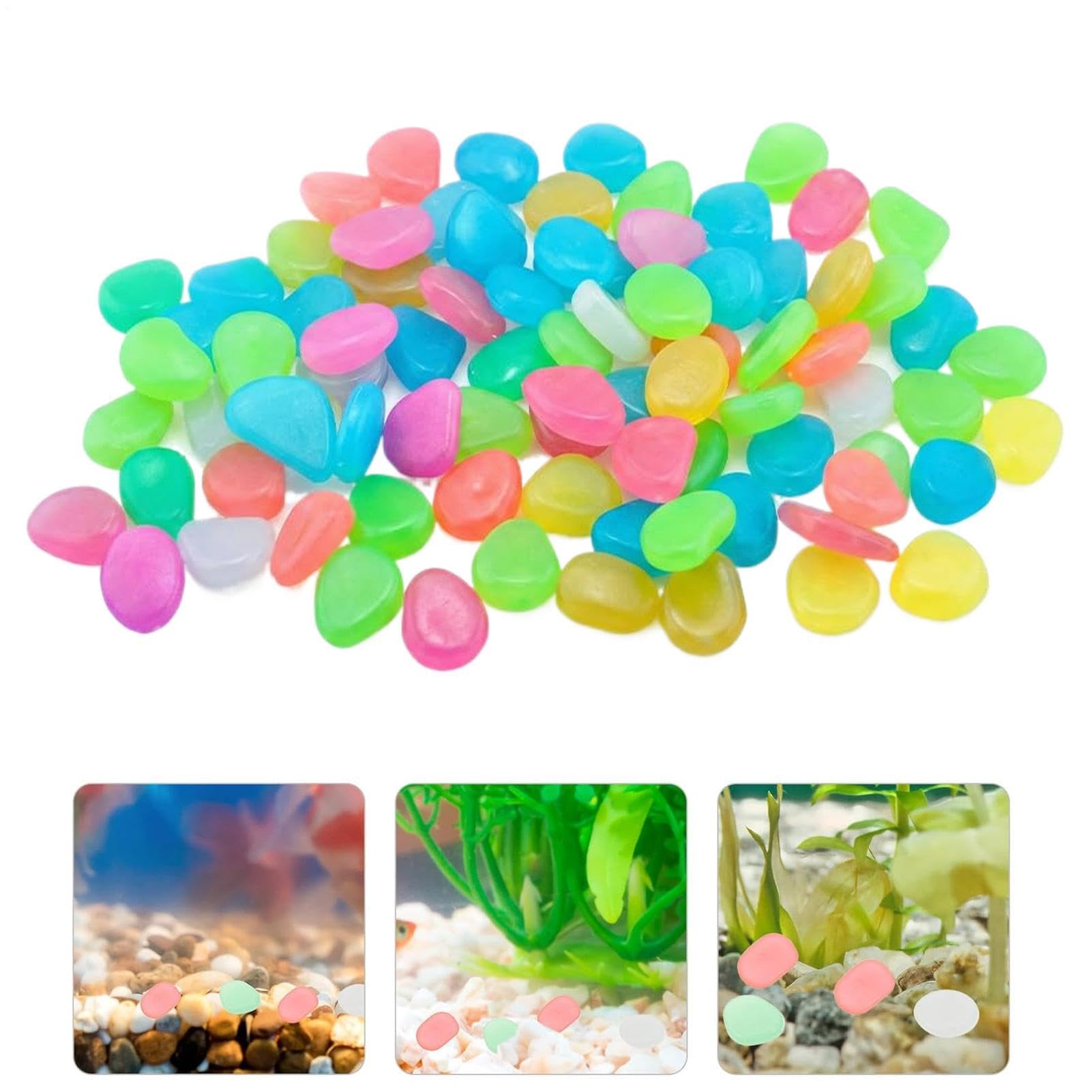 Piedras luminosas de jardín para decorar senderos y patios de noche 8