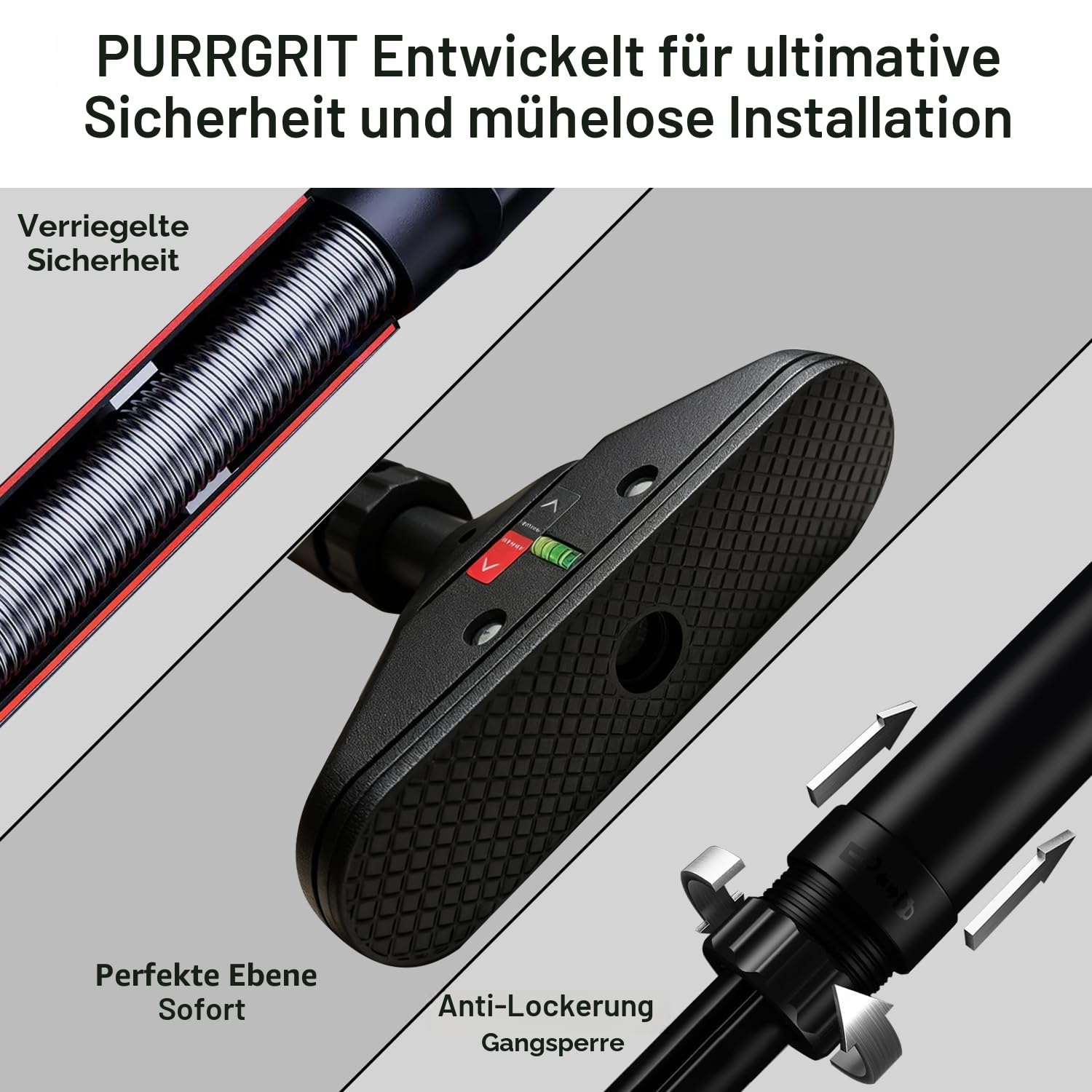 Klimmzugstange Türöffnung Geeignet für 74-95cm Fitness Klimmzugstange für Heim-Fitnessgeräte, Türöffnung Multi-Grip Tür Klimmzugstangen mit gepolsterten Griffen