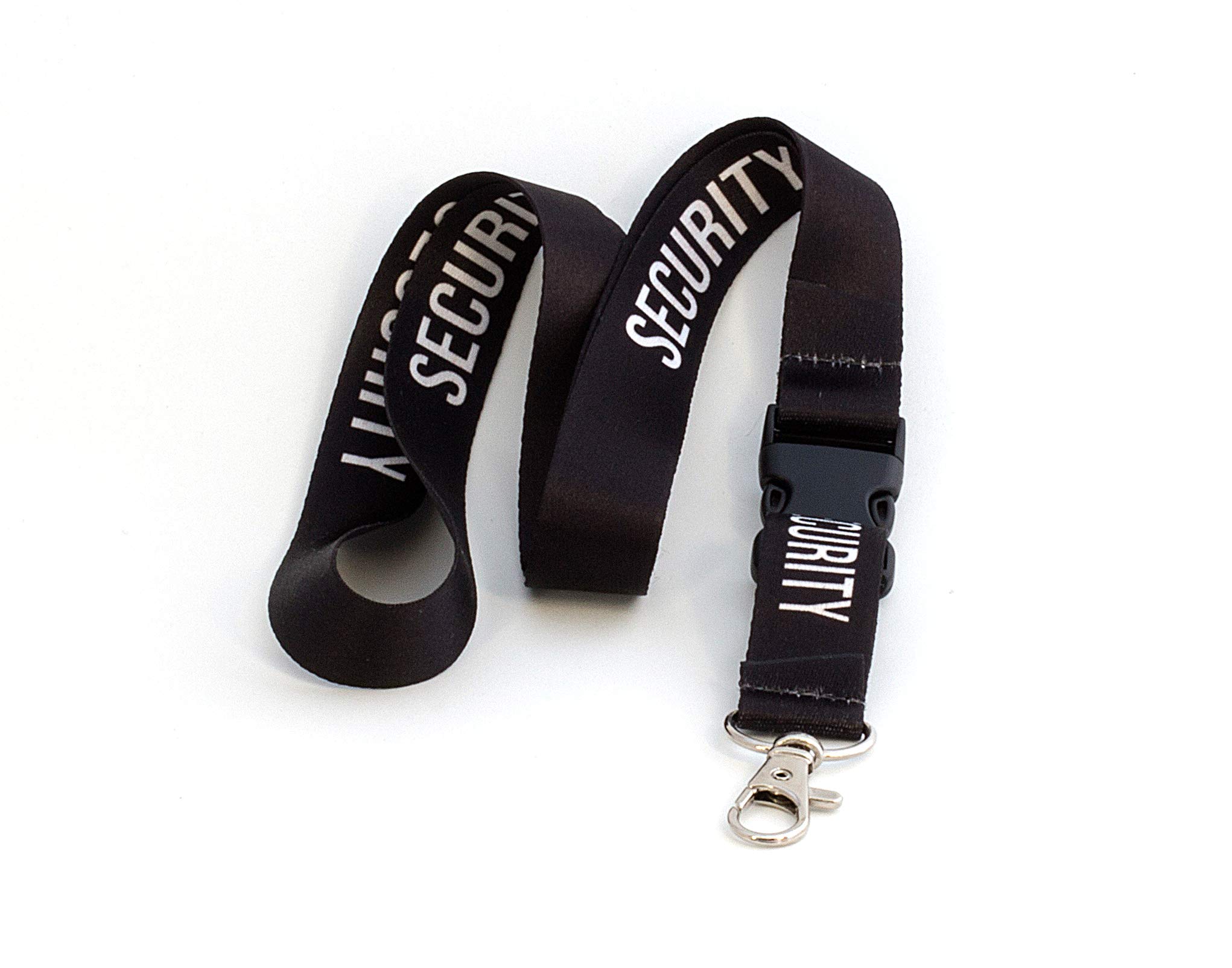 Tarja 73 - Lanyard con Llavero Extraíble - SECURITY - Múltiples Modelos - Diseños Únicos - Correa de Llaves para Cuello - Porta Credenciales