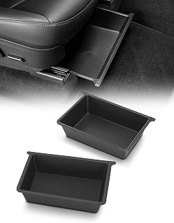 YHTAUTO Under Seat Storage Box for Tesla Model Y 2020-2024 2025 2026