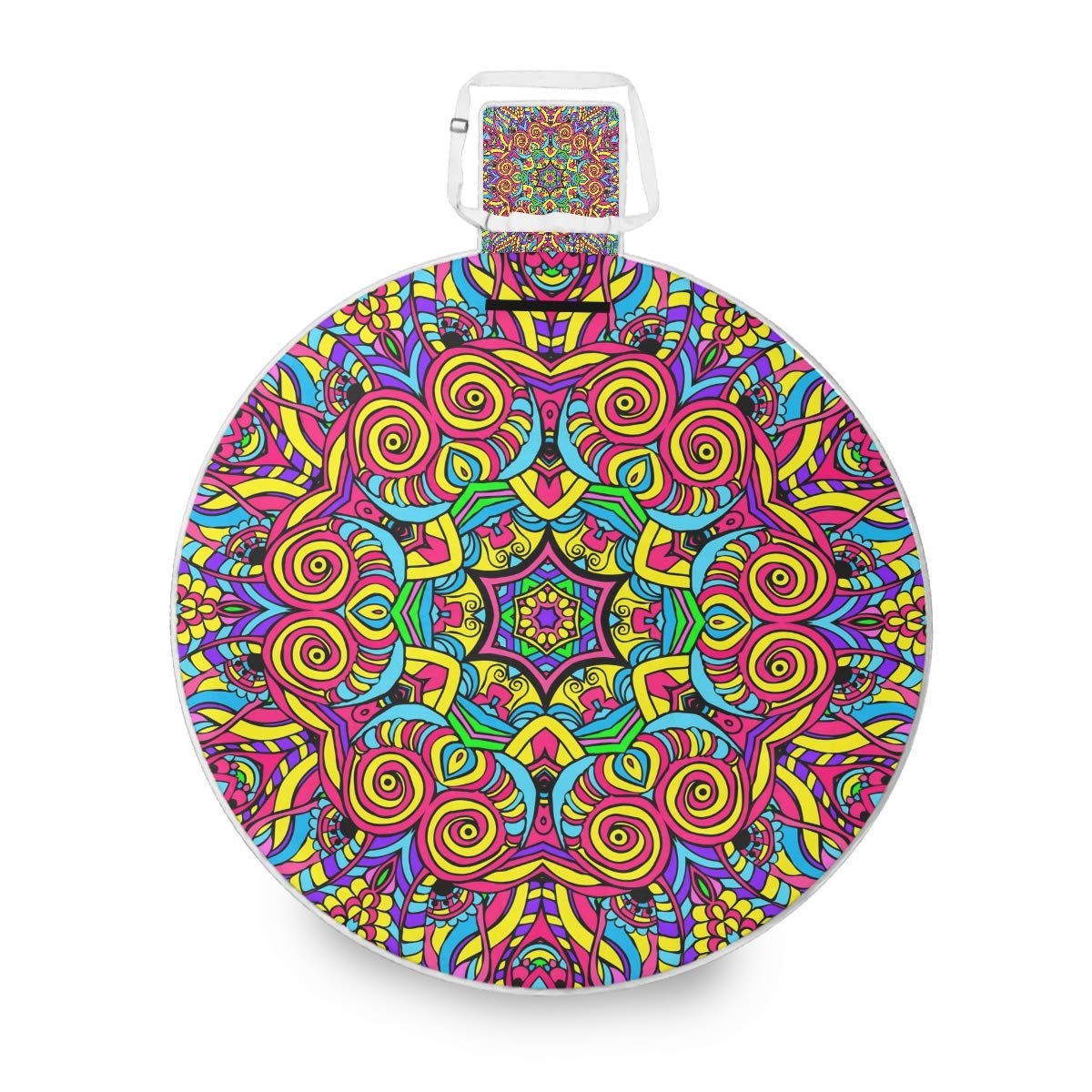 ALAZA Round Waterproof Picnic Blanket - Image 4