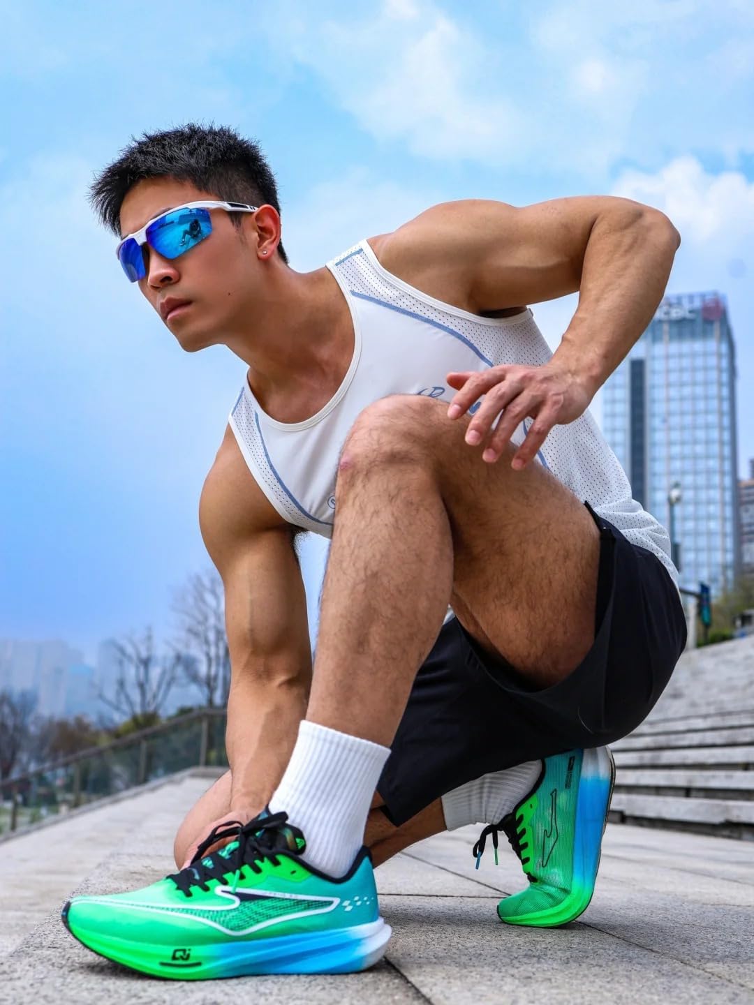 Polarized Running Sunglasses for Men Women UV Protection Sports Shade Glasses for Fishing Cycling Baseball