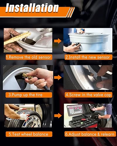 Miniatura 8 de Sensor TPMS F2GZ-1A189-A apto para Ford F150 Explorer Fusion Edge para Mustang Ranger para Lincoln MKZ MKX Continental 2016-2023, monitoreo de