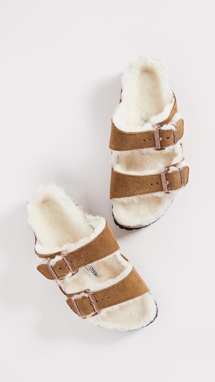 Birkenstock Women's Arizona Shearling Mink - Image 5