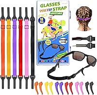 Vista 9 de kids eye glass Strap with storage box No Tail sunglass Strap Eyeglass Holder Around Neck-Adjustable Eyewear Retainer