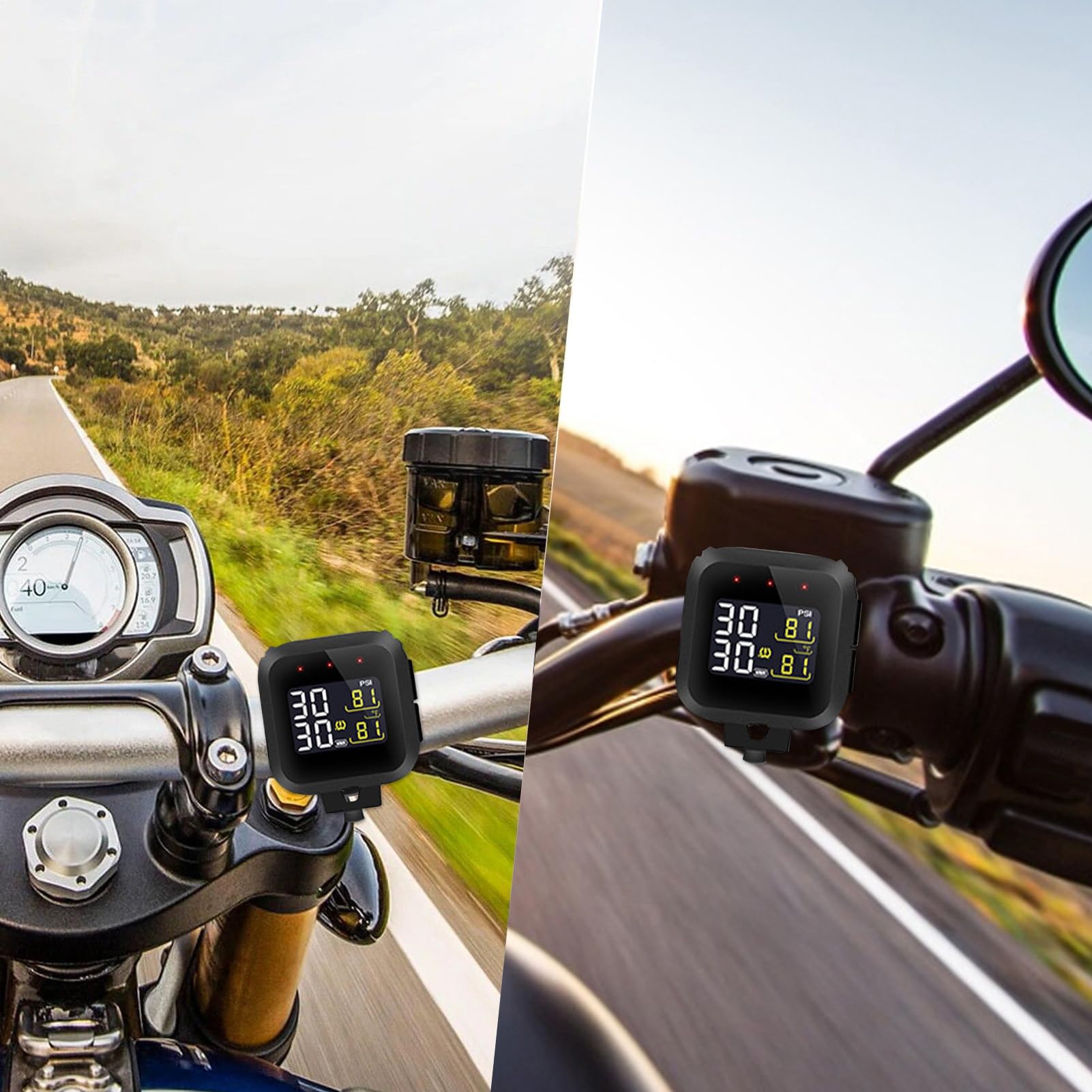 Manometro Digitale Strumento Portatile In Reale | Misuratore Di Pressione Pneumatici Per Riparazione Auto Viaggio Automobili Bicicletta Veicoli Manutenzione Camion Uomini